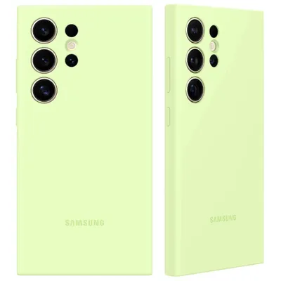 Produktbild von Samsung Silicone Case Green, Cover, Samsung, Galaxy S24 Ultra, 17,3 cm (6.8"), Gelb