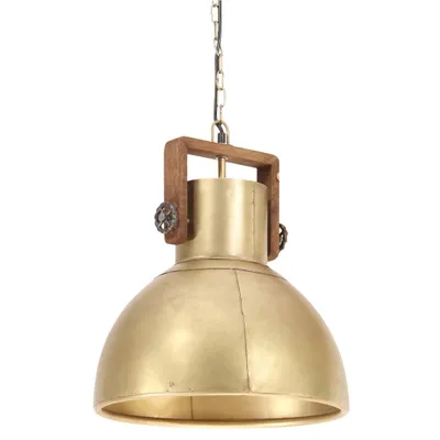 Produktbild von vidaXL Hängelampe Industriestil 25 W Messing Rund 40 cm E27