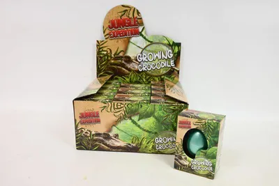 Obrázek produktu pro Jajo rosnšce krokodyl 6cm 621713 03737