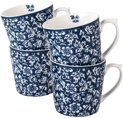 Produktbild von Laura Ashley Blueprint Collectables Giftset 4 Tassen Sweet Alyssum 32 Cl.