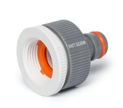 Obrázek produktu pro Bradas WL-2199 Hahnstück WHITE LINE 1" + 3/4" grau/weiß