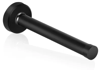 Obrázek produktu pro Zarážky dveří, 150 mm, černá, montáž na zeď