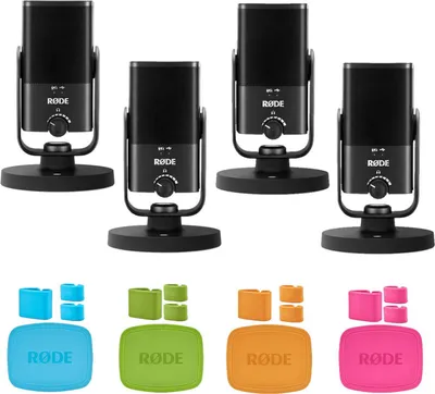 Zdjęcie produktu dla Rode NT-USB Mini Zestaw 4 z kolorowymi przywieszkami