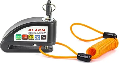 Produktbild von TXR Motorradschloss mit Alarm 110db TXR schwarz