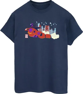 Produktbild von Disney - "Big Hero 6" T-Shirt für Damen BI15561 (XXL) (Marineblau)