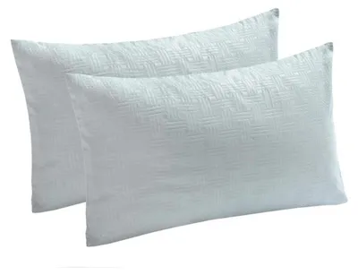 Produktbild von 2er-Set Kissenbezüge 30x50 cm Grau Mikrofaser
