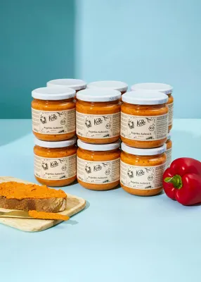 Produktbild von KoRo I Pikanter  Paprika Aufstrich 12 x 380 g
