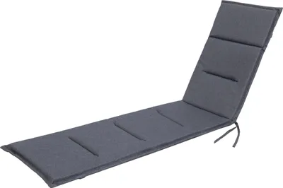 Image de Matelas de bain de soleil "ALICANTE" - 182x42cm - imperméable, réversible, housse amovible, pour le jardin | Pillowprim