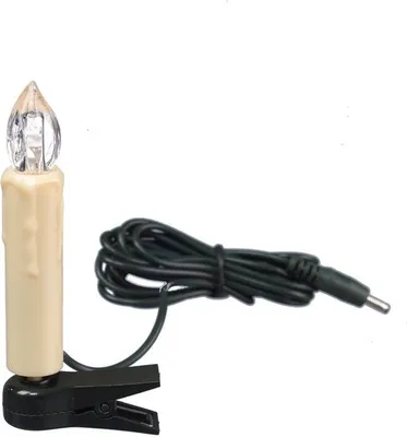 Produktbild von 24 LED Weihnachtskerzen mit Stecksystem für den Innenbereich mit Farbwechsel RGB