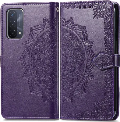 Image de imoshion Bibliothèque Mandala pour le Oppo A74 (5G) / A54 (5G) - Violet