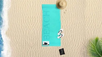 Produktbild von Famanu Hamamhandtuch – Strandhandtuch – Badetuch – Saunatuch