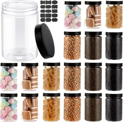 Produktbild von Transparente Aufbewahrungsboxen - Set von 20 - luftdicht - 290 ml