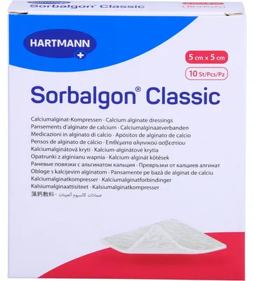 Produktbild von Sorbalgon Classic 5x5cm, 10 St VER