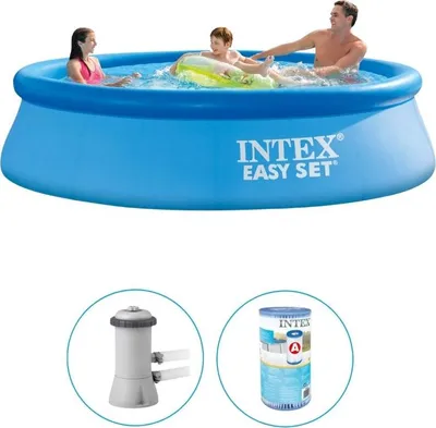Produktbild von Intex Easy Set Pool Ø 366x76cm mit Filterpumpe