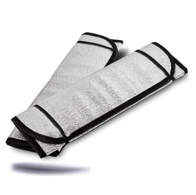 Produktbild von Thermokissen Doppelpack | Ultraleichtes, Wasserdichtes Sitzkissen aus Aluminium | Ideal für Camping, Outdoor, Wandern und Stadion | Nur 26g