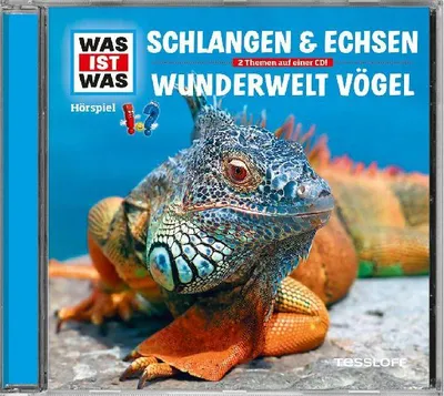 Produktbild von Was ist was Hörspiel-CD: Schlangen & Echsen/ Vögel