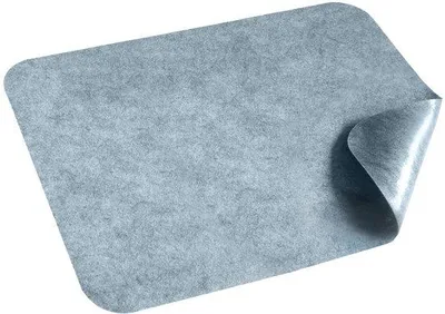 Obrázok produktu pre Samolepiaca protisklzová rohož, hrúbka 2 mm, umývateľná, sivá, 48 x 70