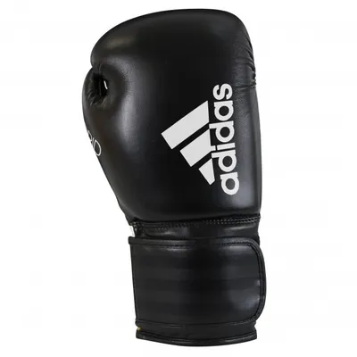 Produktbild von Adidas Hybrid 50 Boxhandschuh schwarz/weiß 8oz