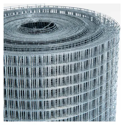 Produktbild von Feuerverzinkter Volierendraht, Höhe 1,00 m, 10 Meter, 12 x 12 mm
