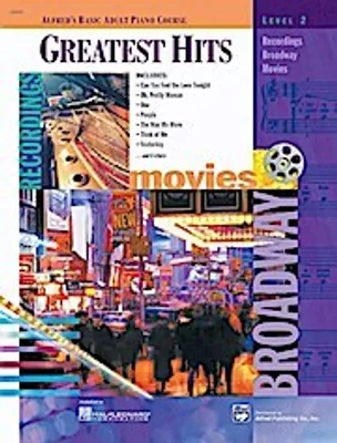 Produktbild von Alfred's Basic Adult Piano Course Greatest Hits, Bk 2