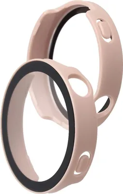 Produktbild von Schutzhülle mit Glas für Huawei Watch GT6 41 mm. Bizon Case Watch Adamo, Rosa