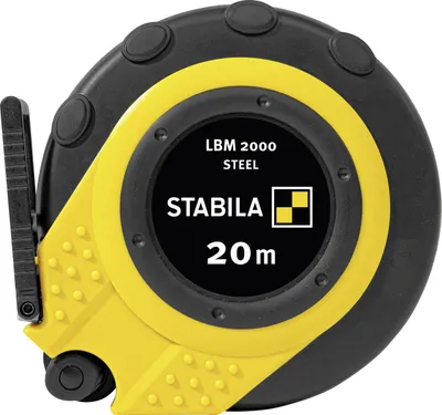 Produktbild von STABILA Kapselbandmaß 20 m metrische Skala Stahlband LBM 2000 STEEL