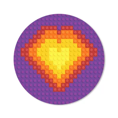 Produktbild von MuchoWow® Mauspad Mousepad Muster - Herz 30x30 cm - Mousepads - Maus Mat - Pad - Mausunterlage - Tischunterlage - Schreibtischmatten