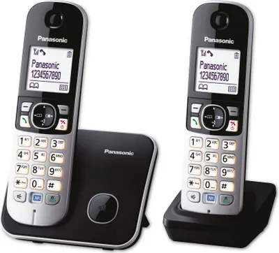 Image de Panasonic KX-TG6812GB noir