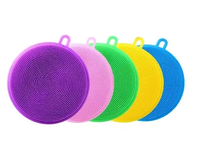 Obrázek produktu pro Verk 07078 Silikonová houbička na mytí nádobí color