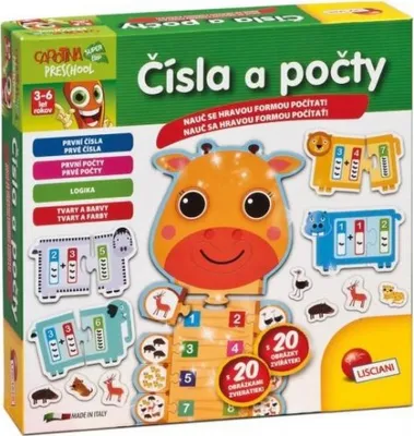 Image de Puzzle LISCIANI Baby chiffres et nombres