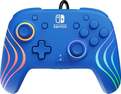 Produktbild von Pdp Afterglow Wave Nintendo Switch-controller Blau  Blau One Size