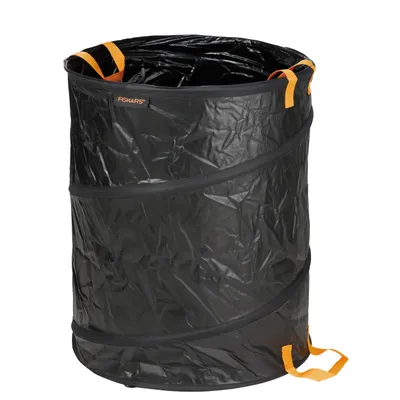 Produktbild von Solid PopUp-Gartensack, 172 Liter (schwarz/orange)