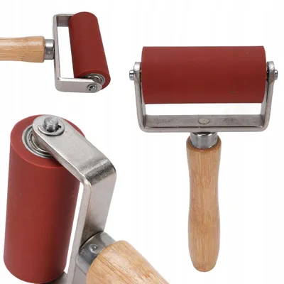 Produktbild von Markenlos Andrückrolle Silikonwalze breit 80mm für Planen
