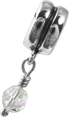 Produktbild von Carlo Biagi Dangle Bead Zirkonia European Beads D2BDSB04