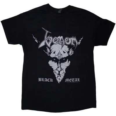 Produktbild von Venom (Band) Black Metal (Back Print) Black L T-Shirt