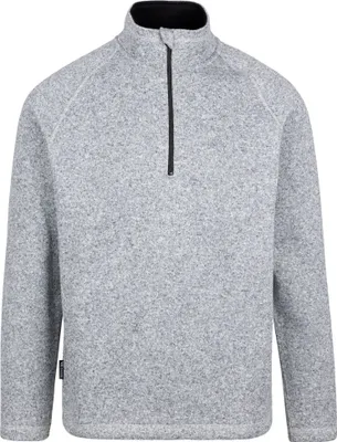 Produktbild von Trespass - "Corsham" Fleece-Oberteil mit halbem Reißverschluss für Herren TP6290 (M) (Grau)