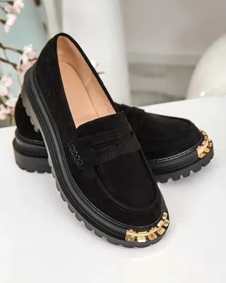 Produktbild von Royalfashion Damen Öko-Wildleder-Mokassins Retillum, Größe 37