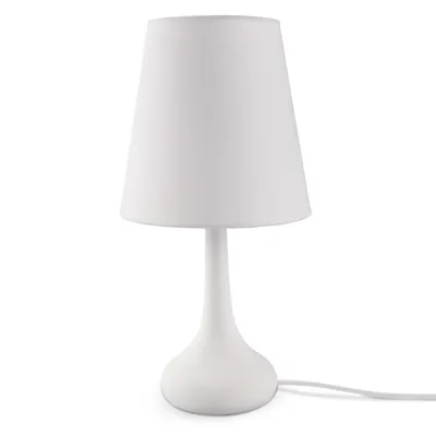 Produktbild von Tischlampe E14 Lampe, Tischleuchte Für Kinderzimmer u. Wohnzimmer Modern Farbe  Weiß
