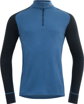 Produktbild von Devold Of Norway Duo Active Merino 205 Halbreißverschluss-langarm-t-shirt Blau M Mann Blau M