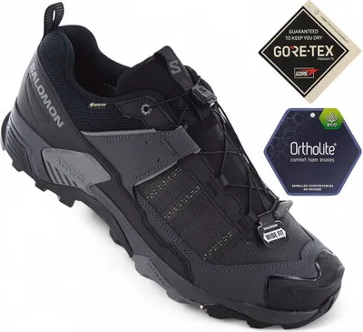 Image de Salomon X ULTRA 5 WIDE GTX - GORE-TEX - Herren Wanderschuhe Trekking Schuhe Schwarz 477274 , EU 45 1/3 UK 10.5