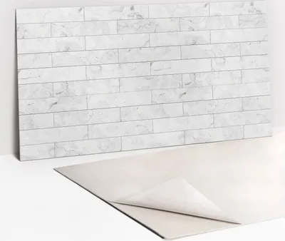 Obrázek produktu pro Ochranný Panel PVC - Samolepicí Vinylové Dlaždice na Stěnu - 100 x 50 - Kamenné cihly