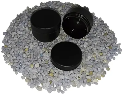 Produktbild von 20 Geldosen, Leerdosen, Cremedosen 10g Jasmin Schwarz