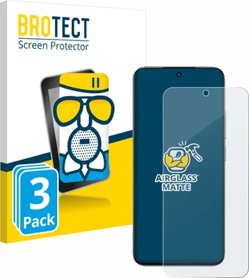 Produktbild von 3x BROTECT Entspiegelungs Schutzglas für Xiaomi 15 Schutzfolie Panzer Folie Glas Display Schutz matt