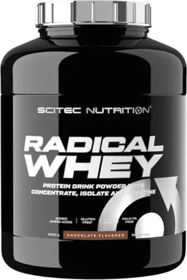 Image de Whey protéine - Scitec Nutrition - Radical whey (2kg) - Saveur Chocolat