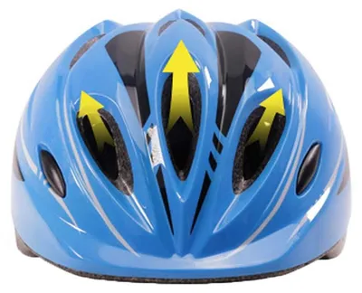 Produktbild von Kinderhelm verstellbar, 49-59 cm, blau, für Jungen und Mädchen