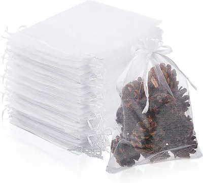 Produktbild von Famanu Organza-Säckchen 20 x 30 cm - 50 Stück