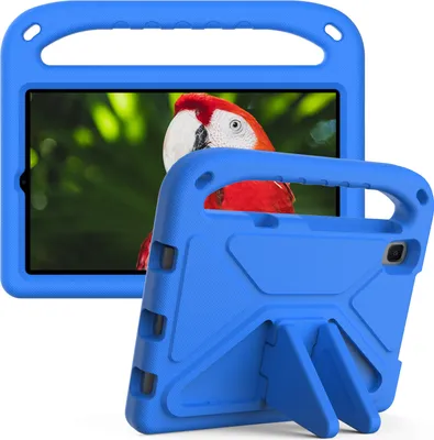 Produktbild von Hülle für Huawei MediaPad M5 Lite 8 8,0 Zoll, Leichte Stoßfeste Eva Kinder Schutzhülle mit Griff und Faltbarem Ständer Blau