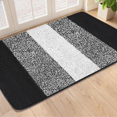 Immagine prodotto di Tappetino antiscivolo per ingresso, nero, 60 x 90 cm