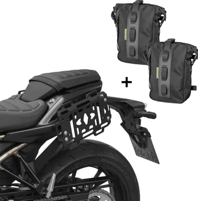 Obrázek produktu pro Nosič bočních brašen ZIEGER včetně páru SCHNORR Universal Bag S kompatibilní s Suzuki GSX-8T