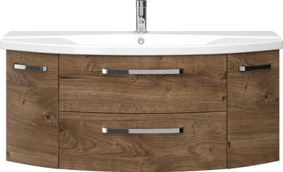 Produktbild von Pelipal Serie 4010 Waschtisch mit Unterschrank 4010.1200069 Eiche Ribbeck quer NB  120,5 cm